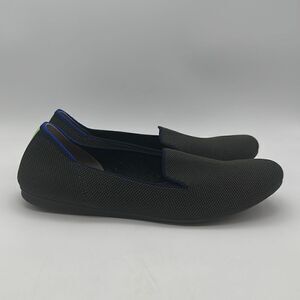 Rothy's The Loafer Pebble‎ Gray Textile Flat Comfort Shoes Womens US 6  EU 36